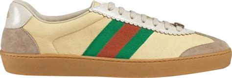 gucci g74 oatmeal|Gucci G74 Web Low Sneakers Oatmeal Men's .